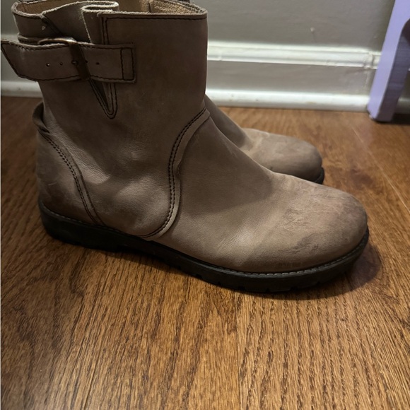 Birkenstock Brown Ankle Boots - Picture 2 of 4